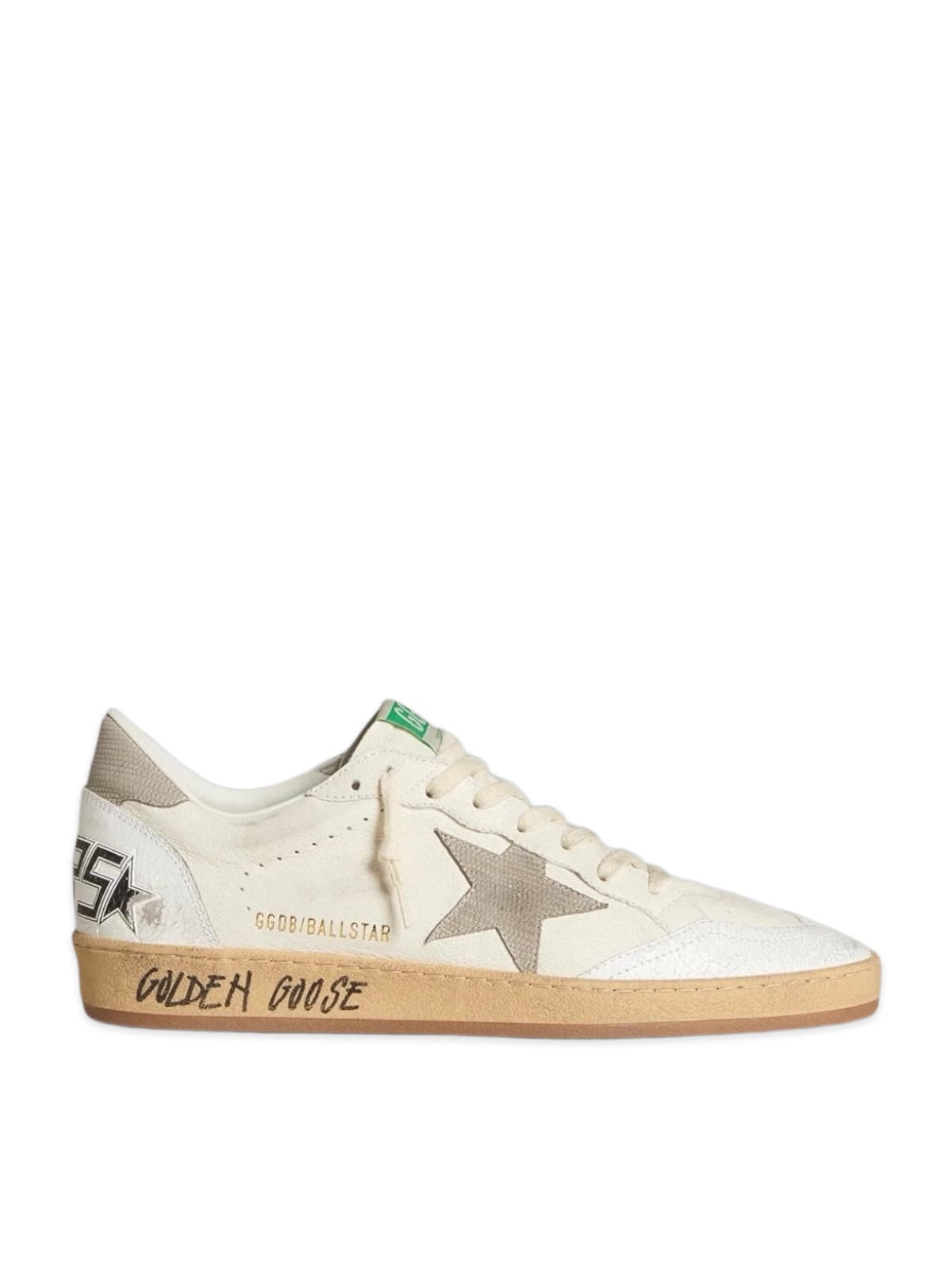 Women’s Ball Star in nappa leather with gray nubuck star and heel tab