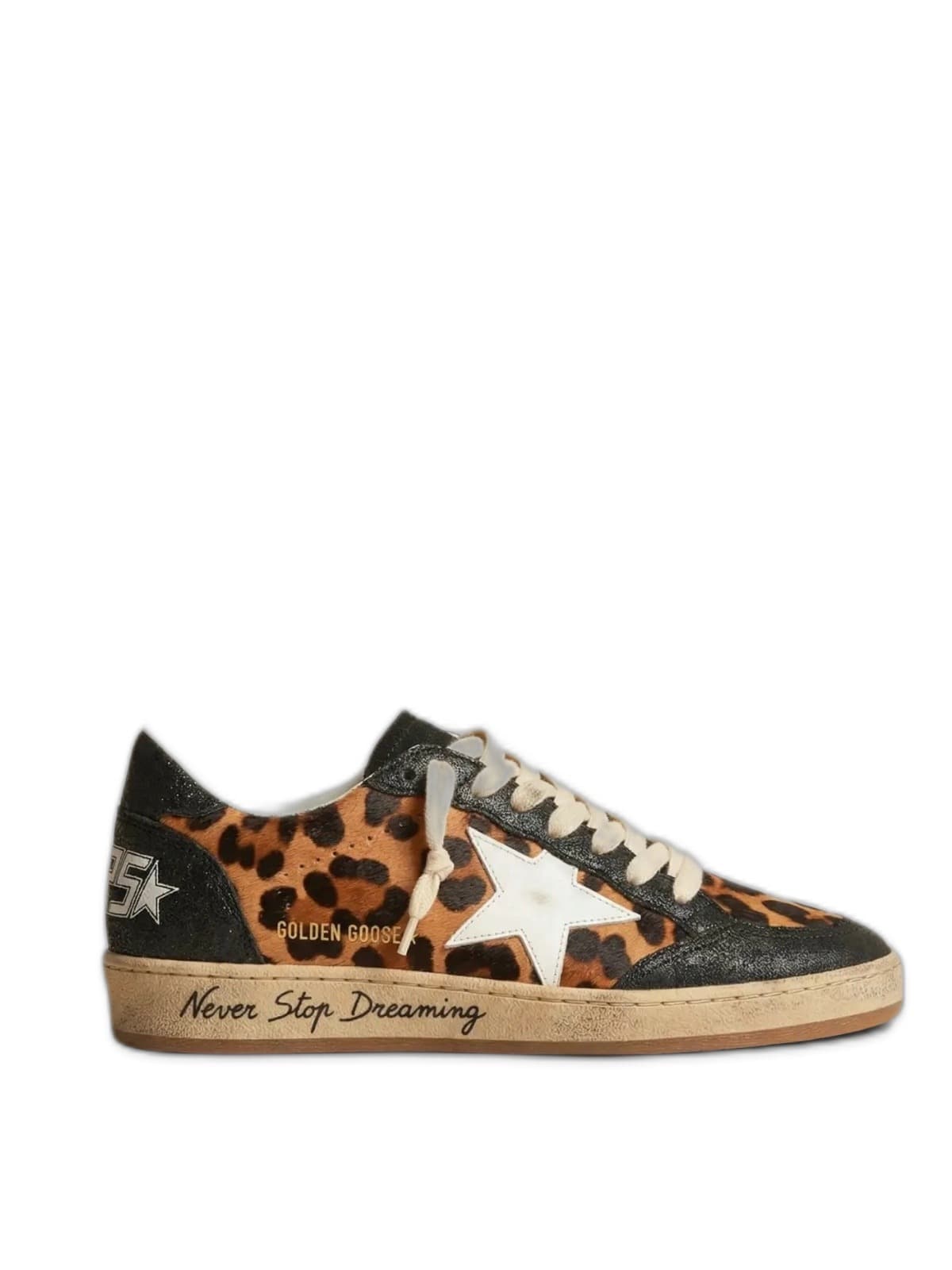 Women's Ball Star Sneakers in Leopard Print