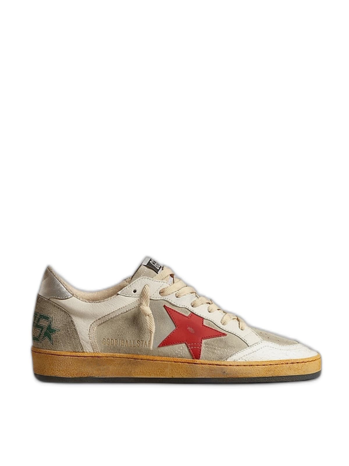 Women’s Ball Star in grey suede with red star — фото 1
