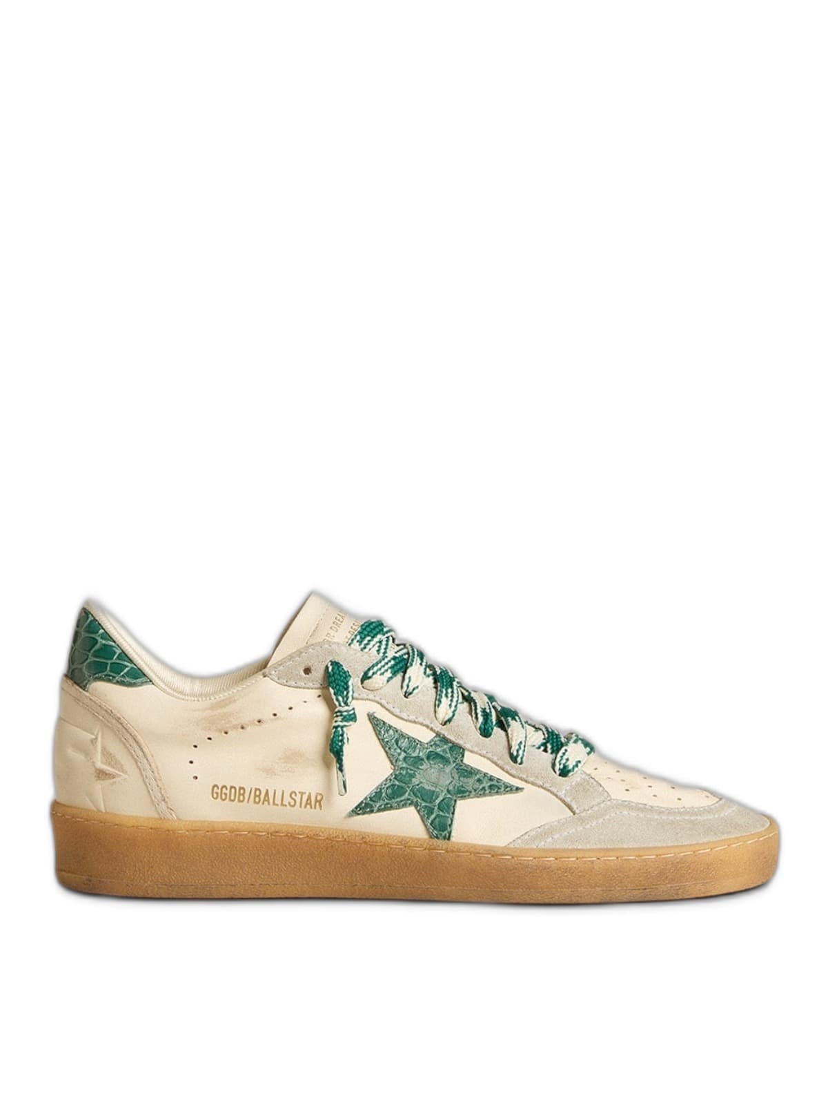 Women’s Ball Star LTD With Green Crocodile Print Star And Heel Tab — фото 1