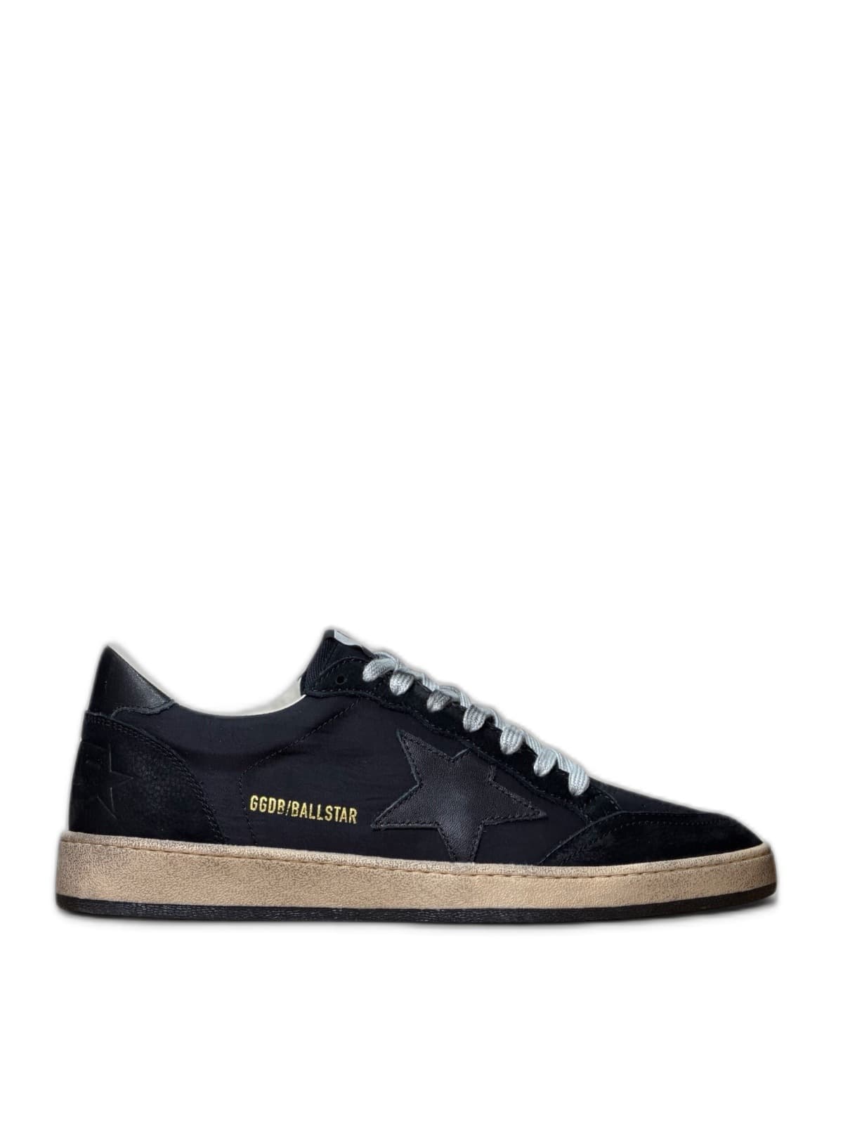 Men's Ball Star in nylon and nubuck leather with black leather star
