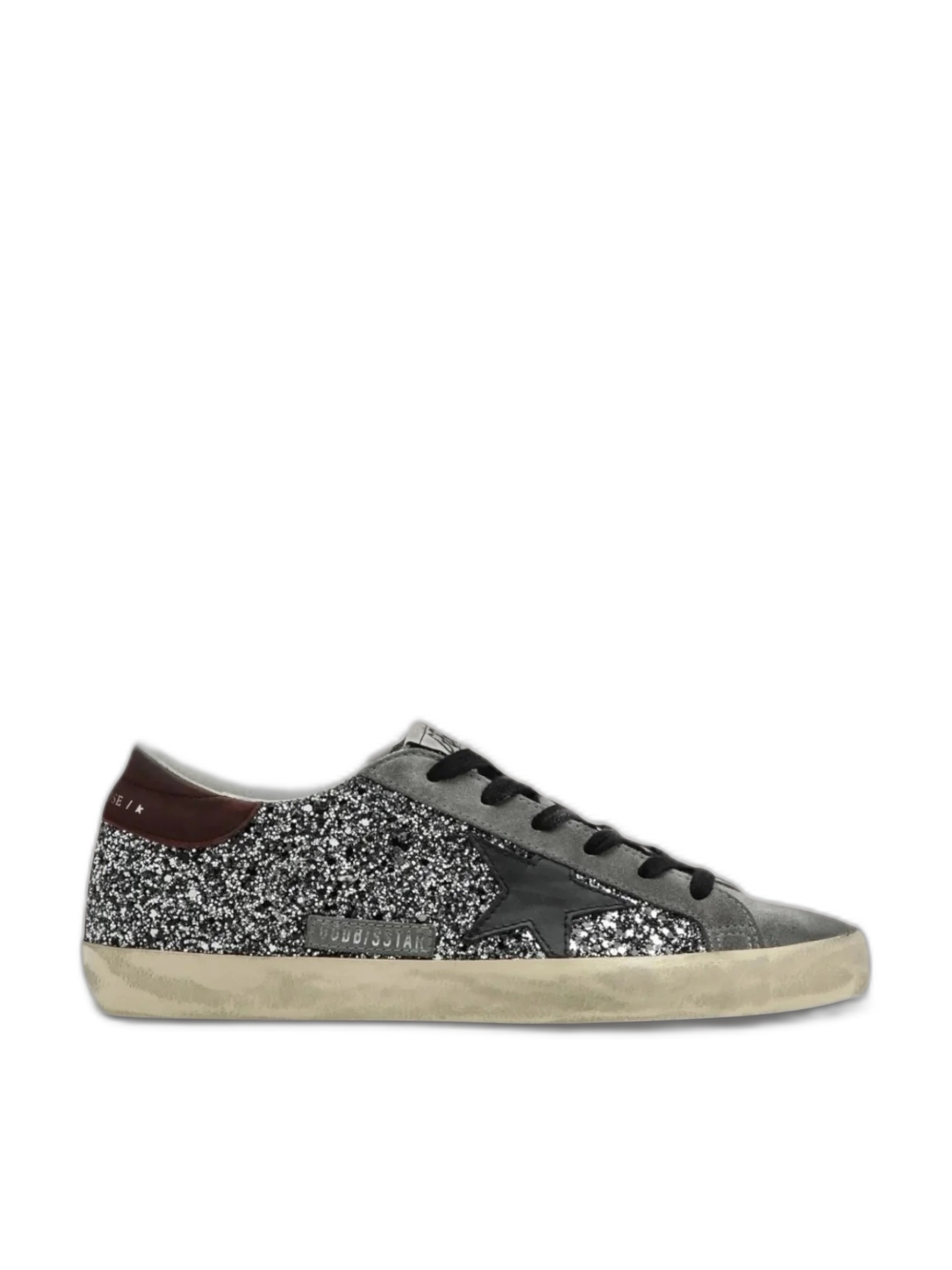 Women’s Super-Star Silver/Black With Glitter 1 Women’s Super-Star Silver/Black With Glitter
