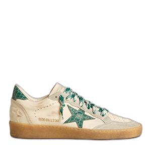 Women’s Ball Star LTD With Green Crocodile Print Star And Heel Tab