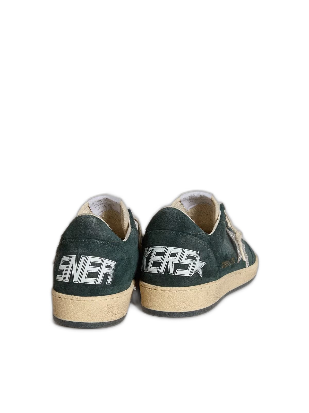 Women's Ball Star in green suede with silver glitter star 2 Women's Ball Star in green suede with silver glitter star — изображение 2