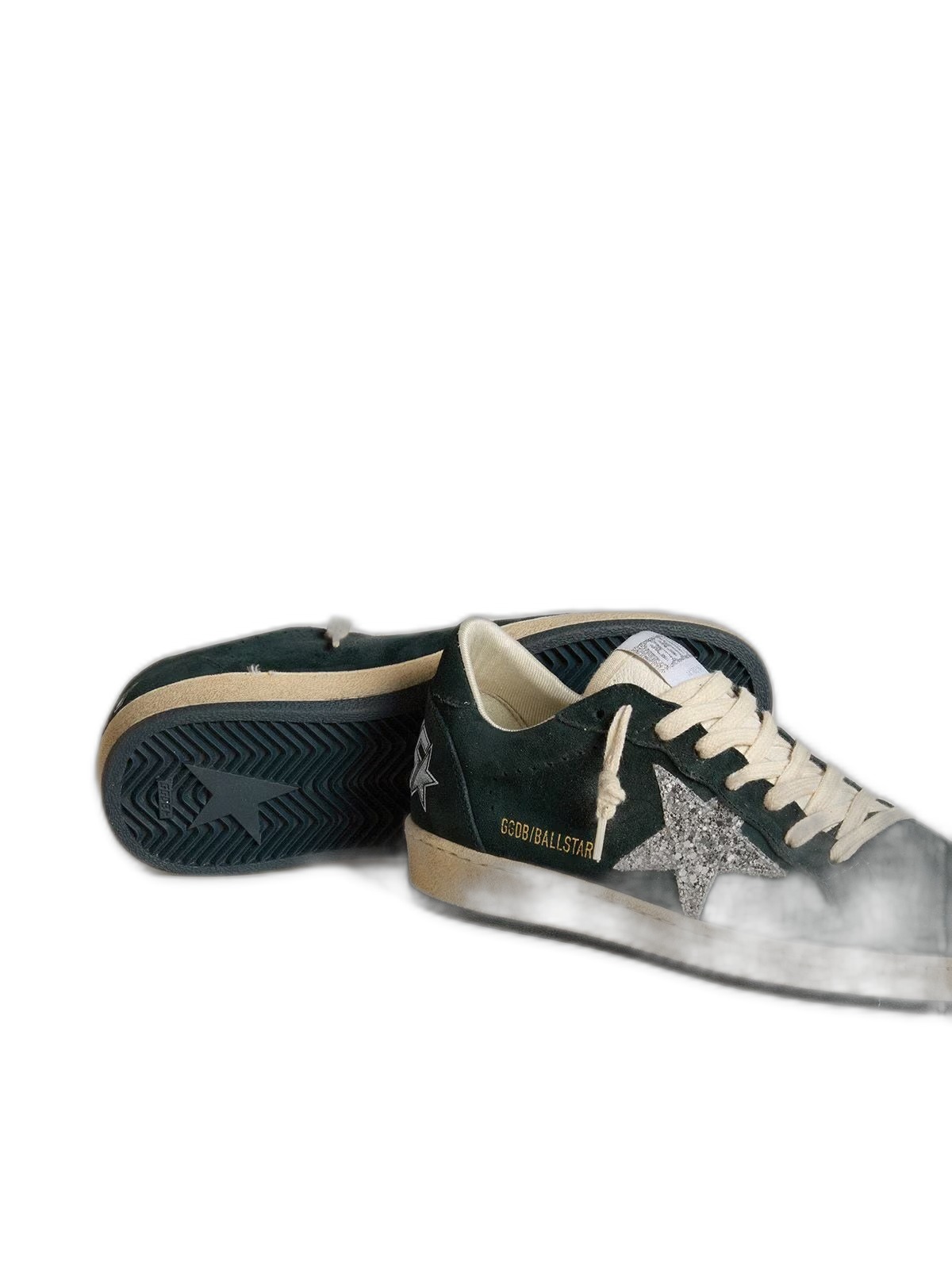 Women's Ball Star in green suede with silver glitter star 4 Women's Ball Star in green suede with silver glitter star — изображение 4