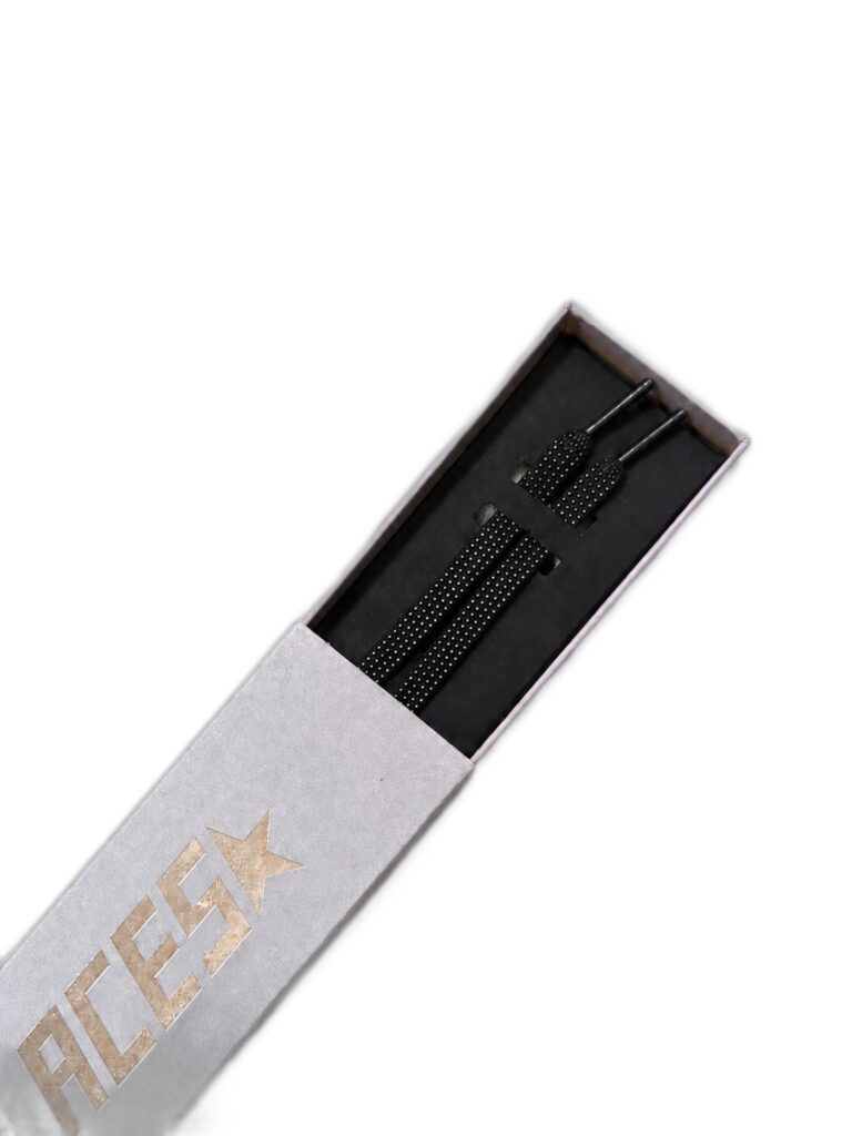 Golden Goose Laces with Contrasting White Logo — Black