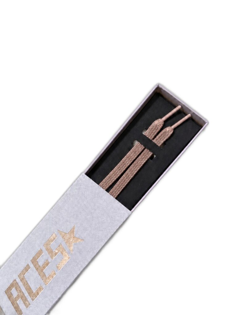 Golden Goose Crystal Laces — Pink