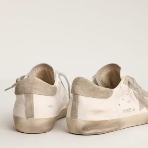 Men’s Super-Star with gray suede star and heel tab